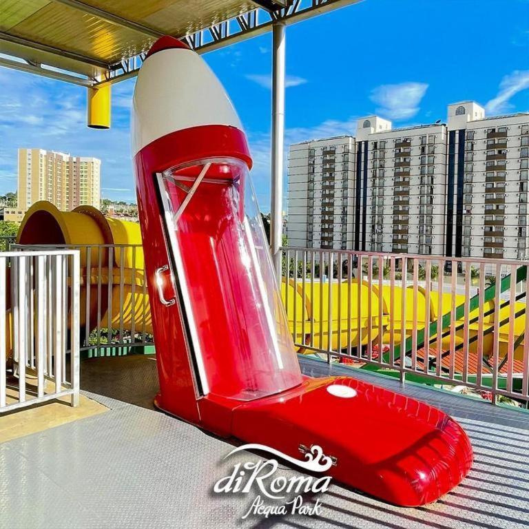 Lacqua Diroma Oficial - Diroma Acqua Park Incluido - Com Roupa De Cama E Banho Caldas Novas Esterno foto