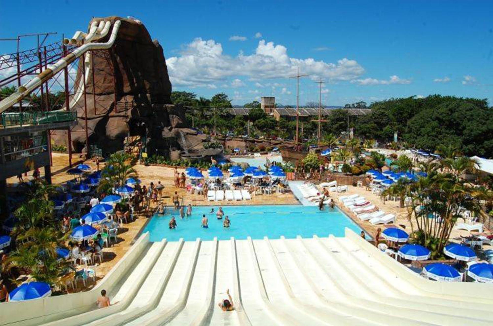 Lacqua Diroma Oficial - Diroma Acqua Park Incluido - Com Roupa De Cama E Banho Caldas Novas Esterno foto